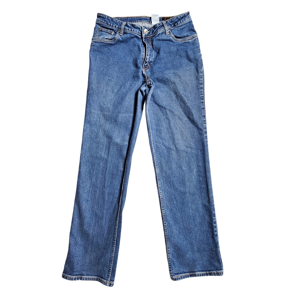 Lawman Womens Bootcut Jeans Horseshoe Pocket 11/12 Cotton Blend Western‎ Boho